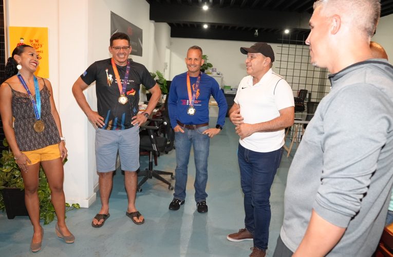 MINISTER ENDY CROES A BISHITA E ULTIMO CHARLA DI MARATHON RUN THE TALK PA AÑA 2023